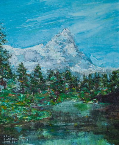 Mont Blanc ou Monte Bianco du côté italien - Mano Chandra Dhas