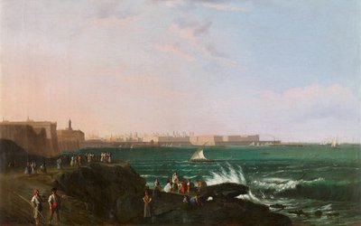 Vue de Cadix - Manuel Barron y Carrillo