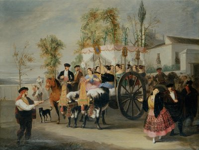 Une Procession - Manuel Cabral y Aguado Bejarano