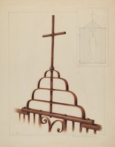 Croix, vers 1937 - Manuel G. Runyan