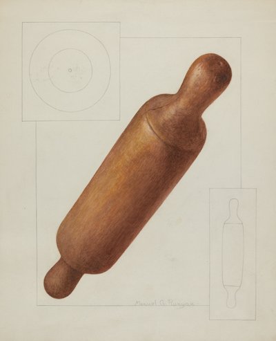 Rouleau à Pâtisserie - Manuel G. Runyan