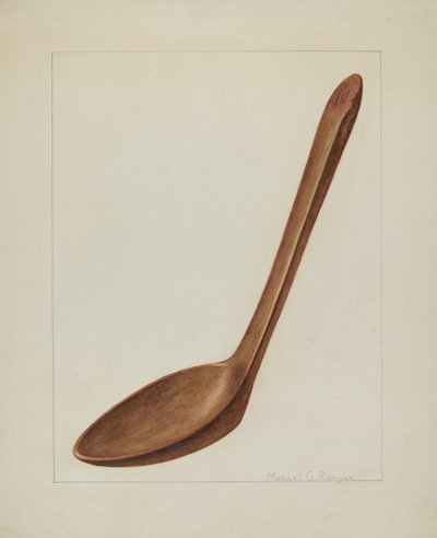 Spatule en Bois - Manuel G. Runyan