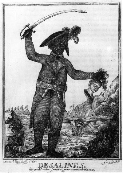 Jean Jacques Dessalines, un leader de la Révolution haïtienne, 1806 - Manuel Lopez