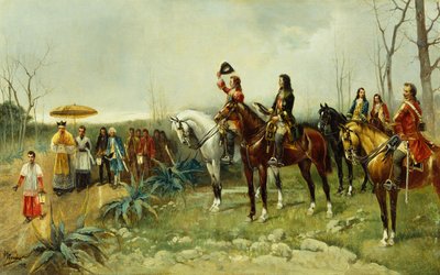 La procession - Manuel Lopez y Picolo