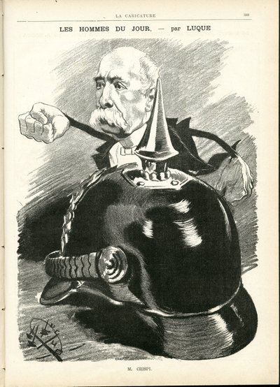Illustration par Manuel Luque (1854-1919) dans La Caricature (1880) - Manuel Luque