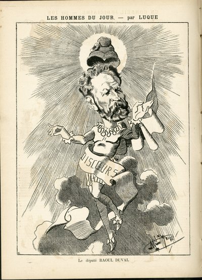 Illustration dans La Caricature (1880) - Manuel Luque