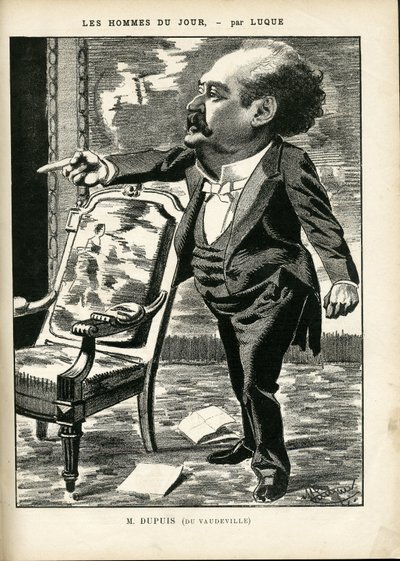 Illustration de Manuel Luque dans La Caricature (1880) - Manuel Luque
