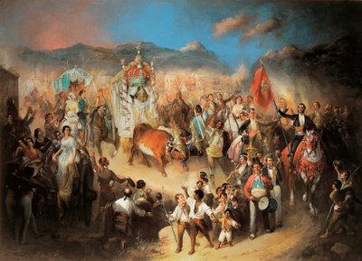 La procession d
