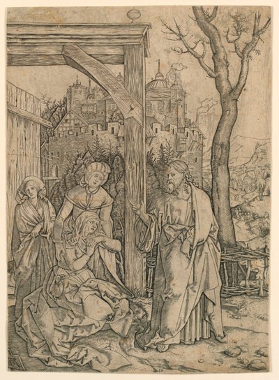 Le Christ prenant congé de sa mère - Marc Antonio Raimondi