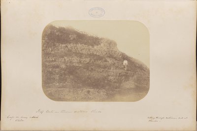 Coupe dans le terrain crétacé, Olinda - Marc Ferrez