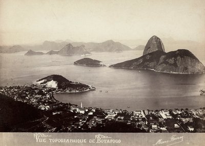Vue de Botafogo, Brésil - Marc Ferrez
