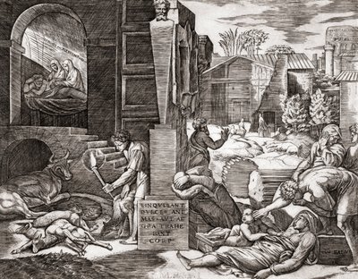 La Peste - Marcantonio (after) Raimondi