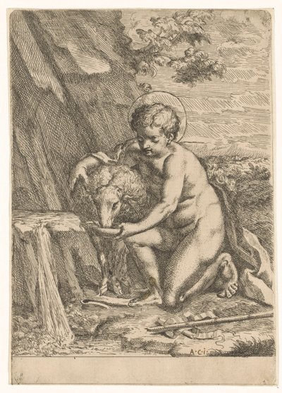 Jean-Baptiste enfant - Marcantonio Bellavia