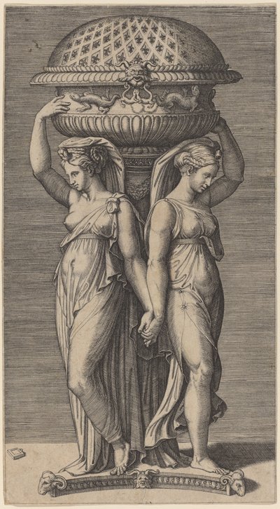 Un Encensoir - Marcantonio Raimondi