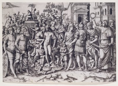 Un triomphe - Marcantonio Raimondi