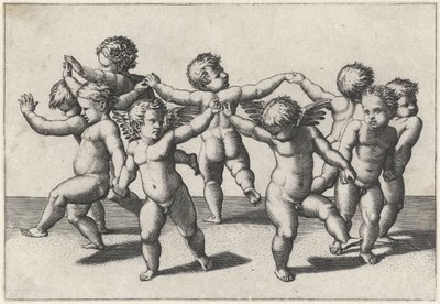 Putti dansants - Marcantonio Raimondi