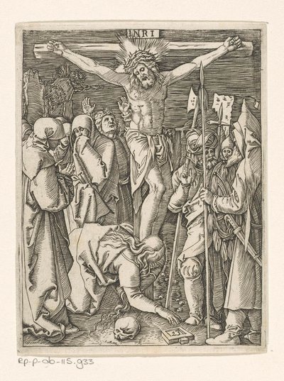 Crucifixion - Marcantonio Raimondi