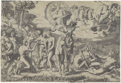 Le Jugement de Paris - Marcantonio Raimondi
