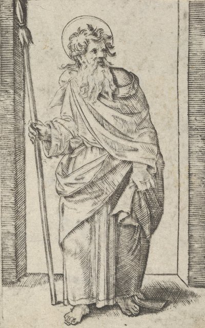 Saint Matthias - Marcantonio Raimondi