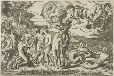 Le Jugement de Pâris - Marcantonio Raimondi