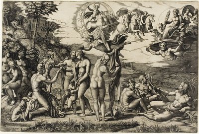 Le Jugement de Pâris - Marcantonio Raimondi