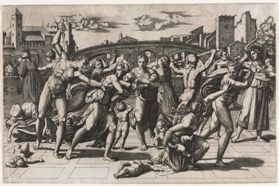 Le Massacre des Innocents (Sans le Sapin) - Marcantonio Raimondi