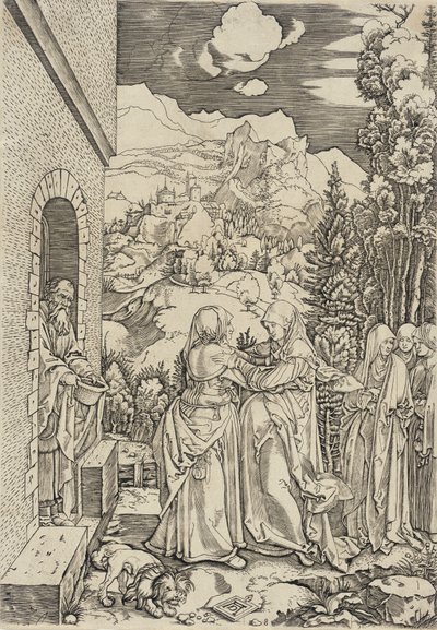 La Visitation - Marcantonio Raimondi