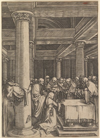 La présentation de Jésus à Siméon dans le temple, d