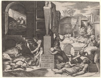 Il Morbetto - Marcantonio Raimondi after Raphael