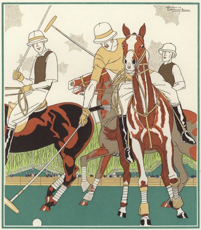 Polo au Touquet - Marcel Jacques Hemjik