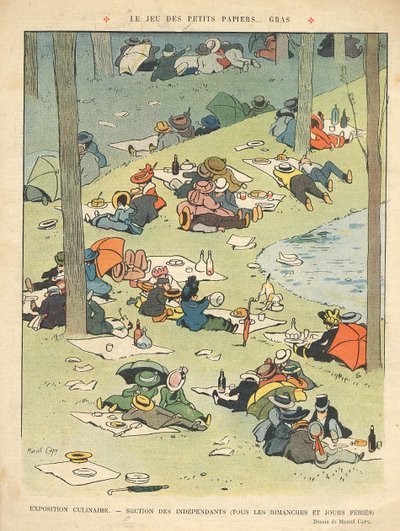 Exposition des arts culinaires - Salon des Indépendants (Tous les dimanches et jours fériés) de la quatrième de couverture de 