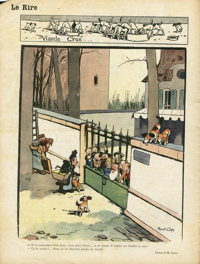 Illustration de Marcel Capy (1865-1941) dans Le Rire - Marcel Amable O.L. Capy