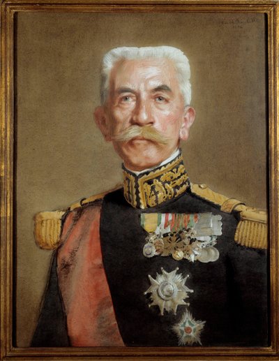 Portrait de Hubert Lyautey, Maréchal de France (Louis-Hubert-Gonzalve Lyautey) - Marcel Andre Baschet