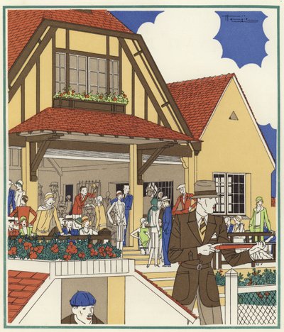 Club de tir aux pigeons au Touquet - Marcel Jacques Hemjik