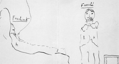 Autoportrait avec Reynaldo Hahn, c1891-1922 - Marcel Proust