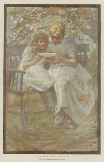 Une lettre de grand-mère - Marcella M. Walker