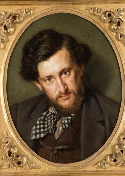 Portrait de Georges Lafenestre 1837-1919, 1865 - Marcellin Gilbert Desboutin
