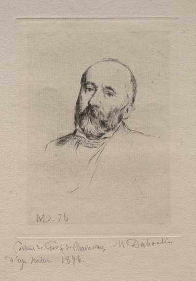 Puvis de Chavannes, 1876 - Marcellin Gilbert Desboutin