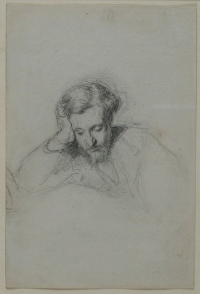 Portrait du poète Heinrich Heine 1797-1856, 1853 - Marcellin Gilbert Desboutins