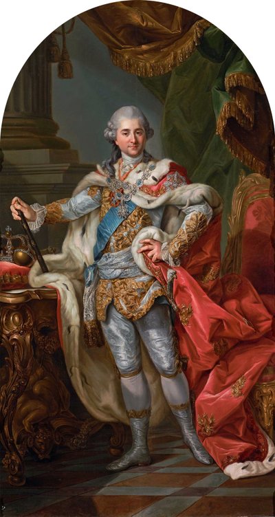 Stanislas Auguste en robes de couronnement - Marcello Bacciarelli