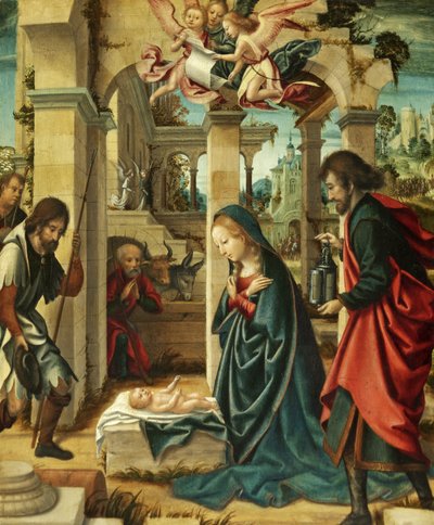 Adoration des bergers - Marcellus (attr. to) Coffermans
