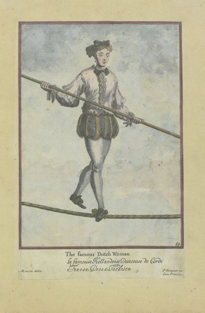 La célèbre Femme Hollandaise - Marcellus or Marcel (after) Lauron