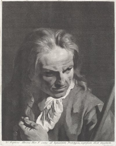 Un gentilhomme pèlerin avec un chapelet - Marco Alvise Pitteri after Giovanni Battista Piazzetta
