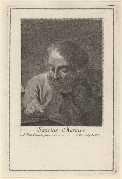 Saint Marc - Marco Alvise Pitteri after Giovanni Battista Piazzetta