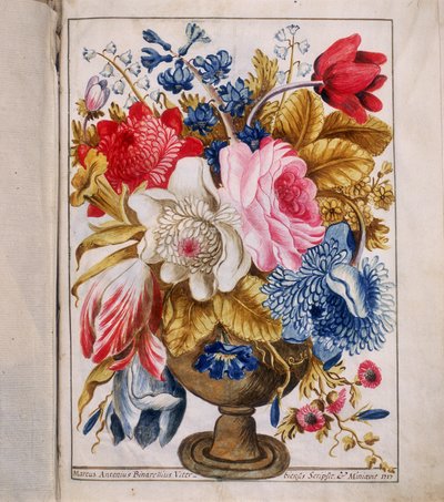 Illumination de la "Bolla della Agregazione auta dalla Venerabile Archiconfraternita di San Rocco à Rome" - Marco Antonio Binarelli