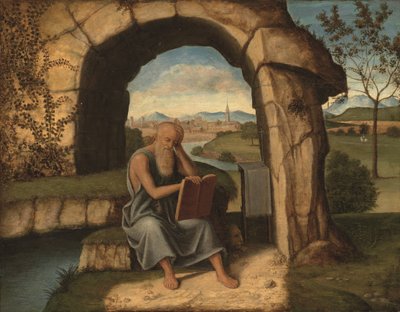 Saint Jérôme dans le désert - Marco Basaiti