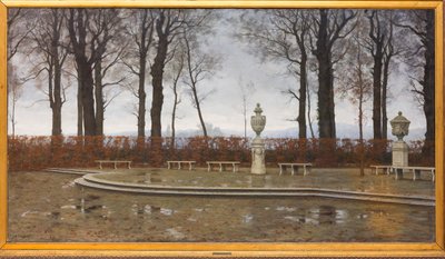 Les jardins royaux de Turin après les pluies de mars - Marco Calderini