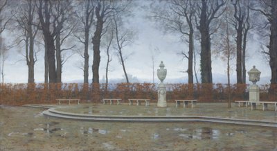 Les jardins royaux de Turin après les pluies de mars - Marco Calderini