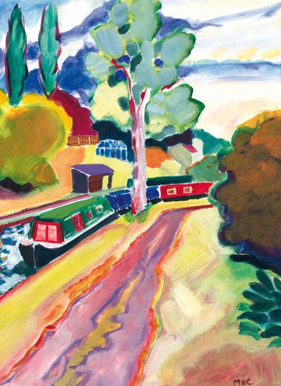 Bateaux sur le canal - Marco Cazzulini