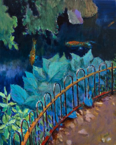 Koi et Hostas - Marco Cazzulini